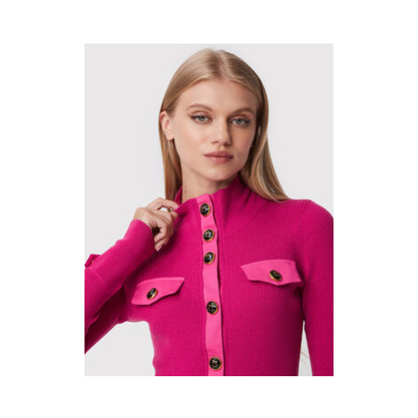 Pinko Úpletové šaty Armagnac 1G1853 Y77N Ružová Slim Fit