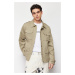 Trendyol Khaki Regular Fit Gabardine Jacket