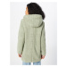 Urban Classics Prechodný kabát  pastelovo zelená