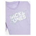 Jack&Jones Junior Tričko Jcosplash 12257415 Fialová Regular Fit