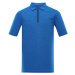 Men's quick-drying polo shirt ALPINE PRO DONN electric blue lemonade
