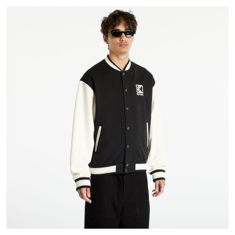 Bunda Karl Kani Og Fleece College Jacket Black/ Off White