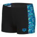 Arena pooltiles swim short boys black/blue multi