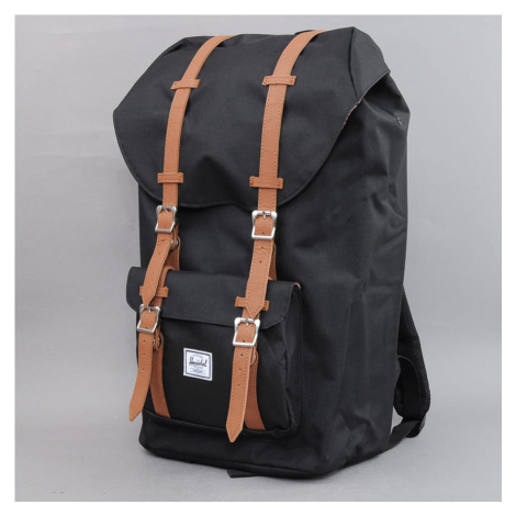 Herschel Supply CO. Little America Backpack čierny / hnedý