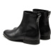 Calvin Klein Šnurovacia obuv Boot W/ Zip Lth HM0HM01501 Čierna