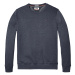 Tommy Jeans Mikina - TJM FLEECE SWEATSHIRT modrá