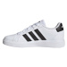 Juniorská rekreačná obuv ADIDAS Grand Court 2.0 K cloud white core black core black