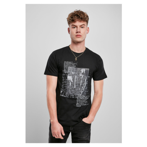 Black Tupac Lyrics T-Shirt mister tee