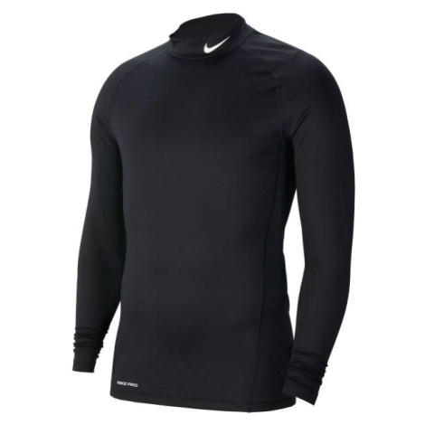 Nike PRO WARM Pánske funkčné tričko, čierna, veľkosť