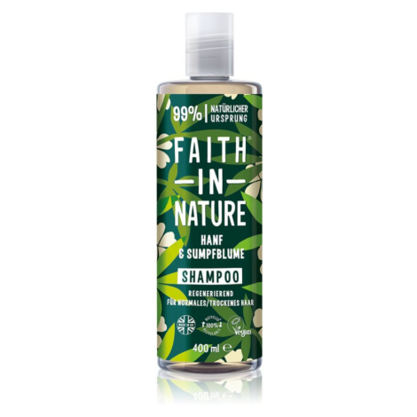 Faith In Nature Hemp & Meadowfoam obnovujúci šampón pre normálne až suché vlasy