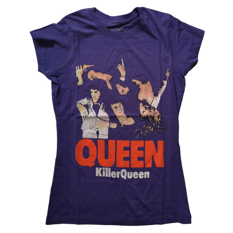 Queen tričko Killer Fialová
