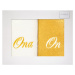 Eurofirany Unisex's Towels 373918 Cream/Mustard