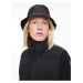 Čierny dámsky vzorovaný klobúk Calvin Klein