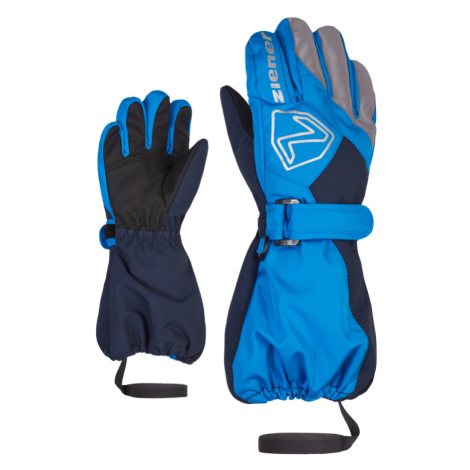ZIENER-LAURO AS(R) glove junior Blue Modrá