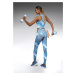 Bas Bleu ENERGY sports leggings with Super Push-Up effect and fashionable print