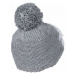 Lewro LAVIA Dievčenská pletená čiapka, sivá, veľkosť