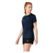 Asics Core SS TOP Dámske športové tričko s krátkym rukávom, modré, veľ. L 99226-l