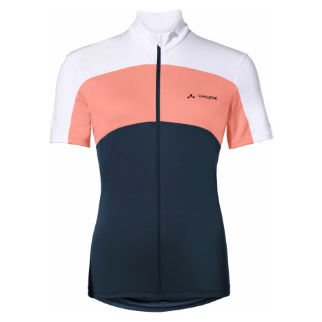 Women's cycling jersey VAUDE Matera FZ Tricot Dark sea