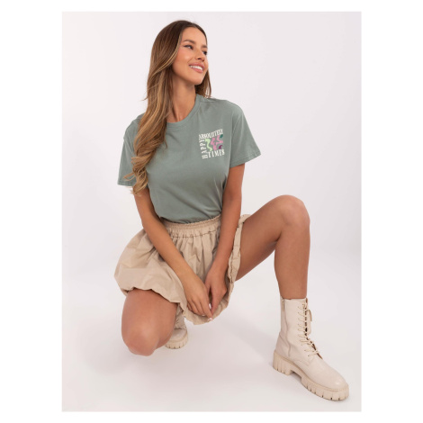 D12022AC02645G-pistachio T-shirt Sublevel