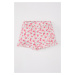 DEFACTO Baby Girl Floral Shorts Skirt