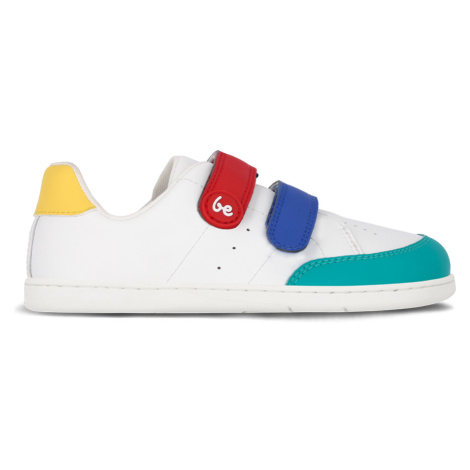Detské barefoot tenisky Be Lenka Energise Kids - White & Multicolour