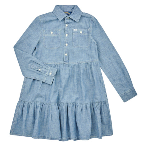 Polo Ralph Lauren  SHIRTDRESS-DRESSES-DAY DRESS  Krátke šaty Modrá