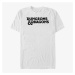 Queens Dungeons & Dragons - Stacked Logo Unisex T-Shirt White