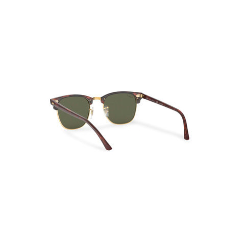 Ray-Ban Slnečné okuliare Clubmaster 0RB3016 990/58 Hnedá