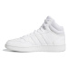 Dámska rekreačná obuv ADIDAS Hoops 3.0 Mid cloud white cloud white dash grey