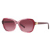 COACH Slnečné okuliare  ružová / rubínová