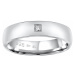 Silvego Snubný strieborný prsteň Poesia pre ženy QRG4104W 57 mm