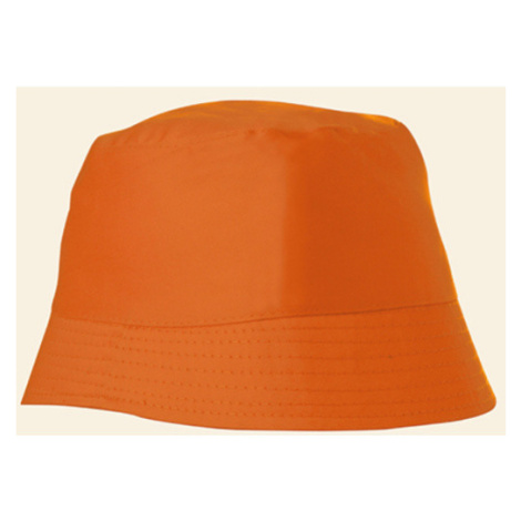 L-Merch Bavlnený klobúčik proti slnku C150 Orange