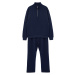 Trendyol Navy Blue Oversize/Wide Cut Stand Collar Zippered Tracksuit