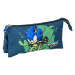 PENCIL CASE 3 COMPARTMENTS SONIC PRIME