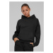 Women's Organic Oversized Hoodie Black