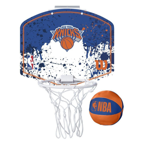 Wilson NBA Team Mini Hoop Ny Knicks U WTB1302NY