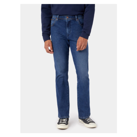 Wrangler Džínsy Texas 112335241 Modrá Straight Leg