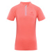 Alpine Pro Lattero Detský cyklistický dres KTSC432 neon salmon