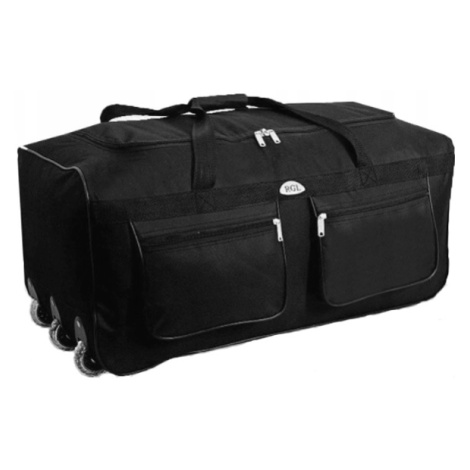 Čierna cestovná taška na kolieskach &quot;Comfort&quot; - veľ.