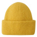 Detská čiapka Reima Pilvinen žltá farba biela, vlnená