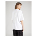 Calvin Klein Jeans Tričko  svetlosivá / biela