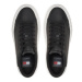 Tommy Jeans Sneakersy Tjw Leather Cupsole Ess EN0EN02507 Čierna