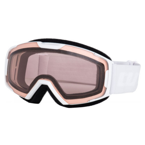 Arcore FLATLINE Juniorské lyžiarske/snowboardové okuliare, biela, veľkosť
