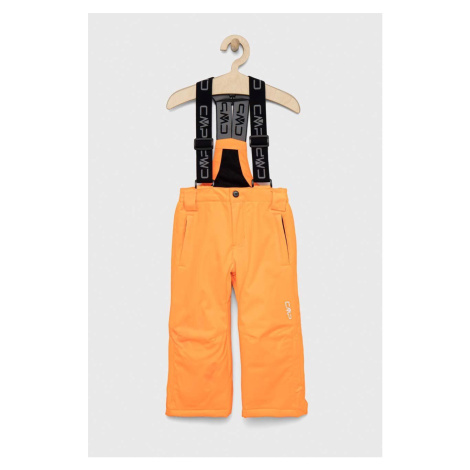 Detské zimné nohavice CMP oranžová farba