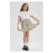 DEFACTO Girl Patterned Skirt