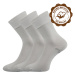 Ponožky LONKA Bioban BIO bavlna svetlosivá 3 páry 100214