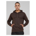 Basic Sweat Hoody brown