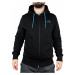 Men's Fanatics Oversized Split Print Zip Thru Hoodie NFL Carolina Panthers