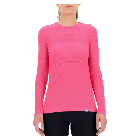 UYN Natural Training OW Shirt LS Pink Yarrow Women's T-Shirt