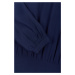 ŠATY GANT D1. FLOWING CREPE DRESS modrá